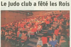 Le Dauphine 15 janvier 2020 - Le JCV a fêté les Rois